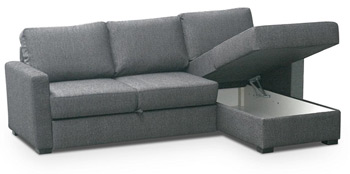 Schlafsofa in anthrazit